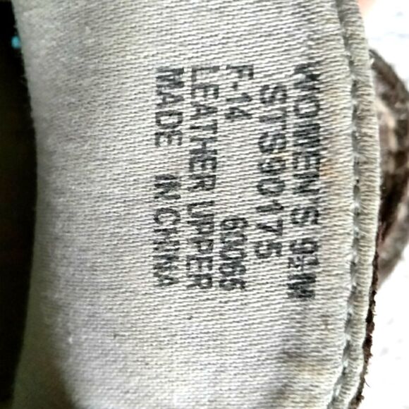 Sperry's Topsiders Sz9.5 Bronze Shakeskin - Picture 8 of 9